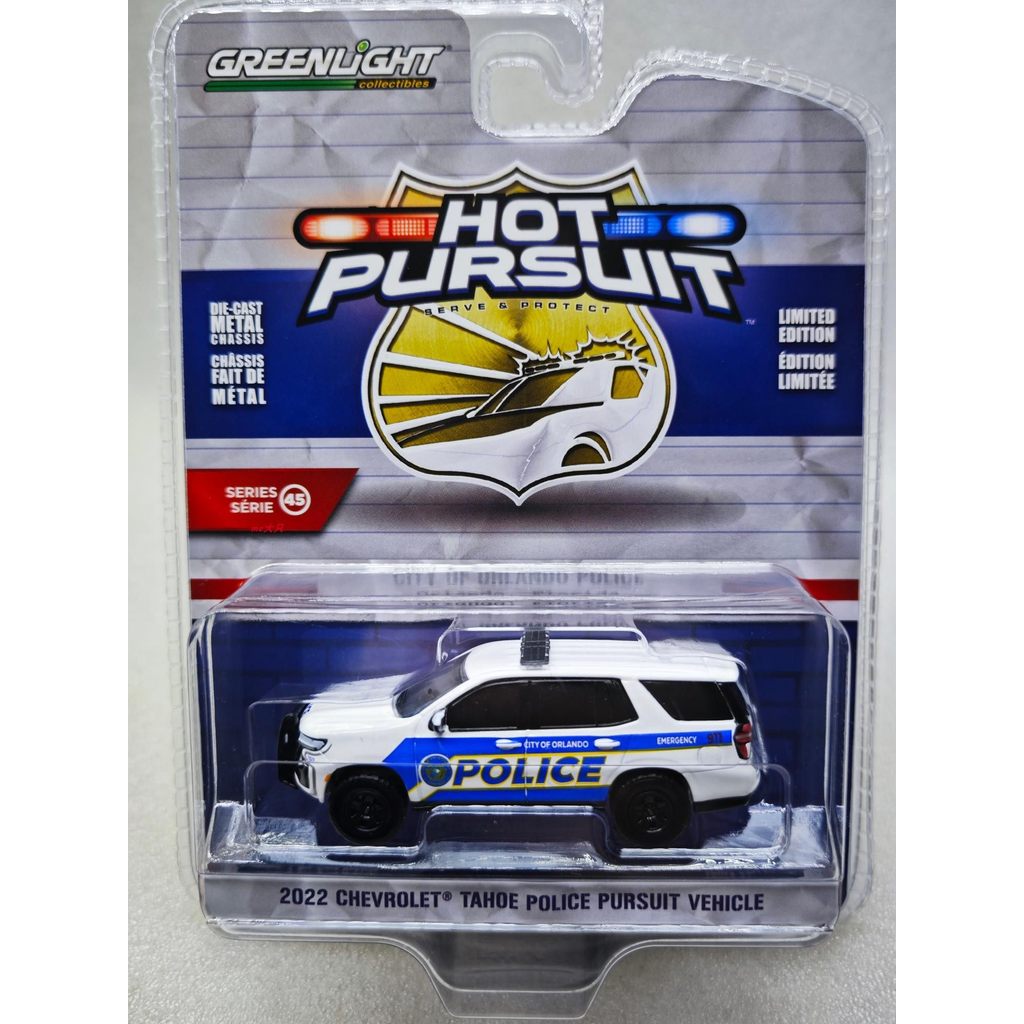 P 2022 Chevrolet Tahoe Chase รถตํารวจ PPV Orlando City Police Station Orlando Florida รถโมเดลของขวัญ