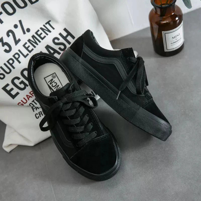 【จัดส่งที่รวดเร็ว】VSG ComfyCush Old Skool Shoes Sneakers ชายและหญิง รองเท้าผ้าใบ（6สี）