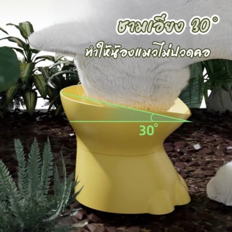 HM-ชามใส่อาหาร ไดโนเสาร์น่ารัก ชามอาหารสัตว์เลี้ยง 2 แถม 1 พร้อมส่ง. รูปที่ 6