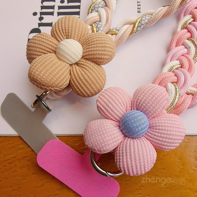เชือกเส้นเล็กโทรศัพท์มือถือสายทอสีตัดกันสดข้อมือดีไซน์สั้นเดินทางกลางแจ้งปีนเขาท่องเที่ยว ราคา ถูกที่สุด ดีลบีเคเค แกลเลอรีภาพที่ 8