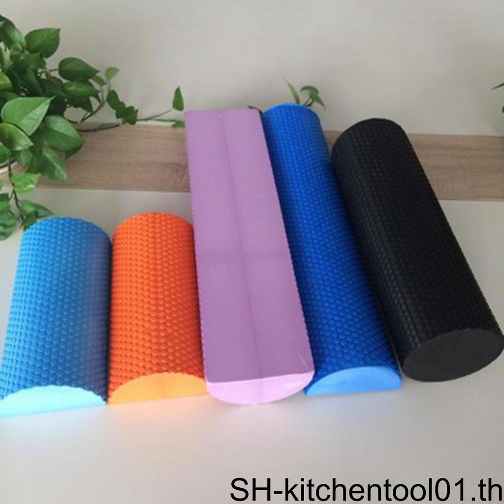 ลูกกลิ้งนวดเท้า อีวา ขนาด 45x7.5 ซม. สำหรับนวดลดอาการเมื่อยล้า