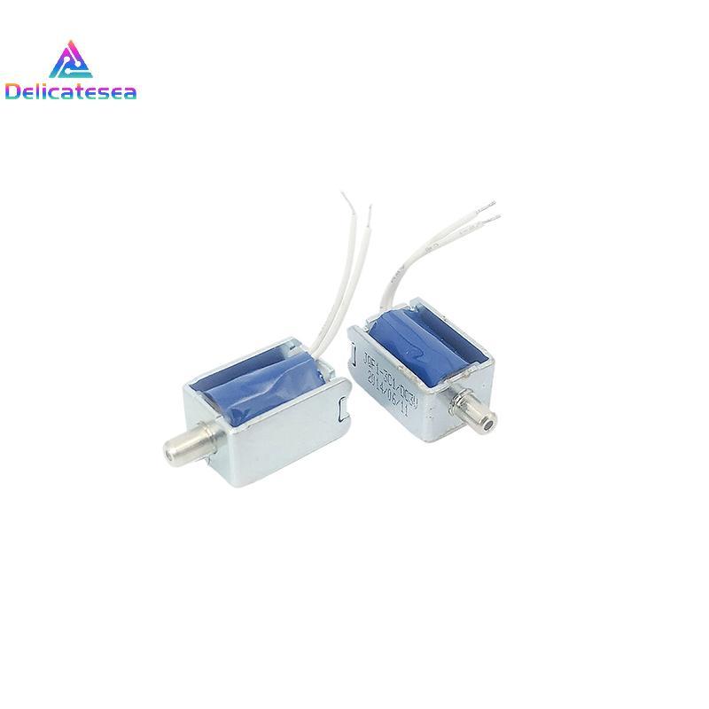 [Delicatesea] 2PCSวาล์วควบคุมการไหล 3V โซลินอยด์วาล์วไฟฟ้า Micro Gas Air Valve N/O ปกติเปิด DIY อุปก