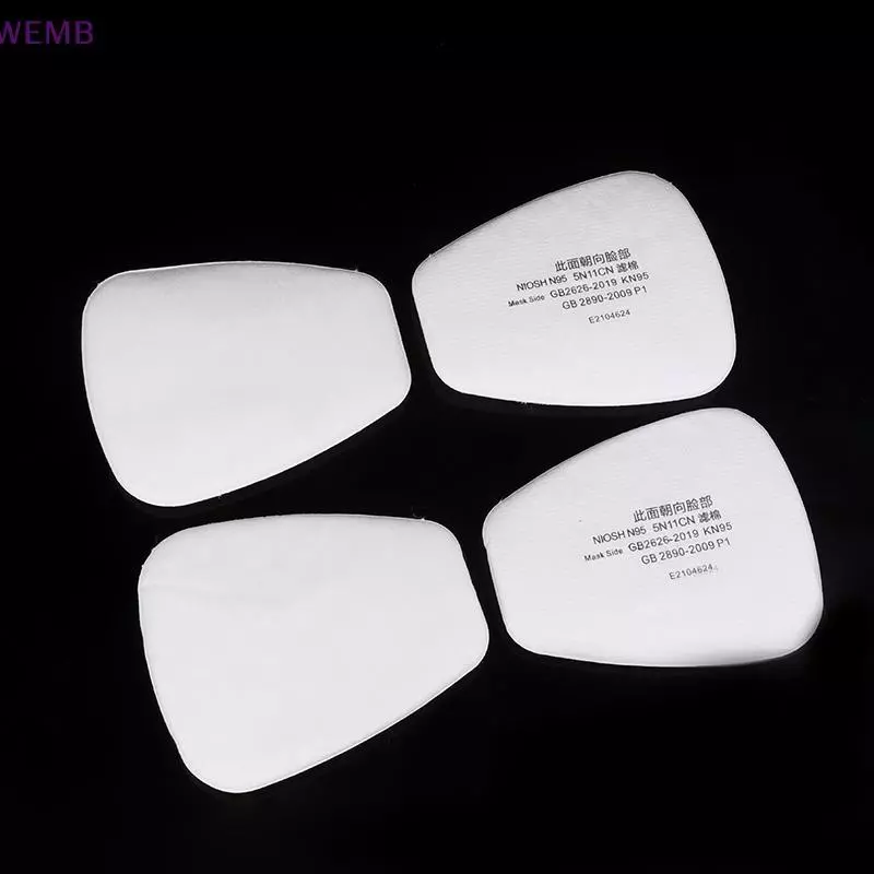 WEMB 10 ชิ้น 5N11 ฝุ่นกรองผู้ถือกระดาษสําหรับ 6001-6200/7502/6800 เคมี ing ภาพวาด Respirator หน้ากากแก๊สอุปกรณ์เสริมใหม่