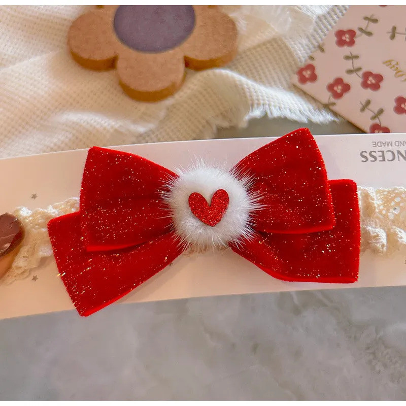 2026 สไตล์จีนสไตล์จีน ฮันฟู เด็กผมวงเด็กโบว์ดอกไม้เด็กวัยหัดเดินผมวงอุปกรณ์หัวอุปกรณ์ผม 26.1.13