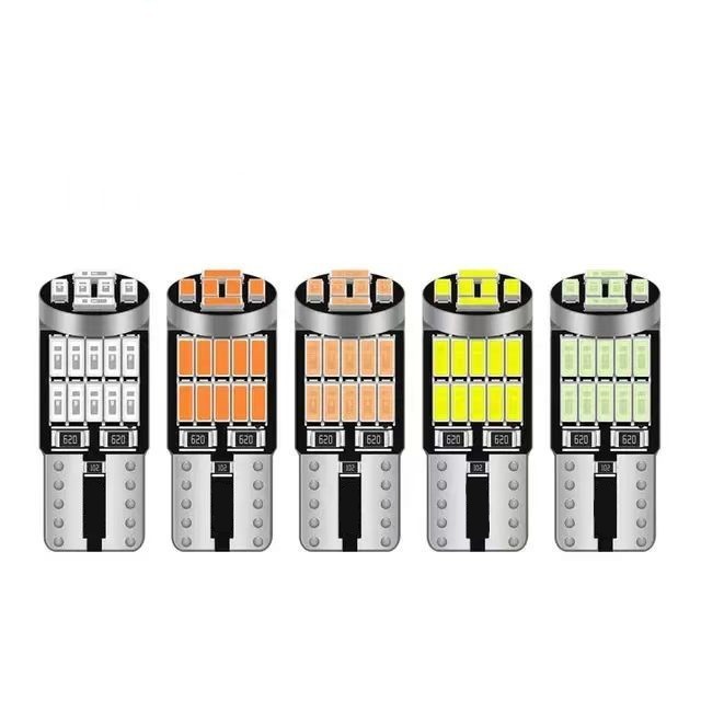 5pcs T10 4014 26SMD หลอดไฟ LED Super Bright Ice Blue 168 2825 W5W 194 ชิปเซ็ตเปลี่ยนหลอดไฟสําหรับ Co