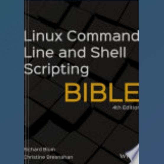 หนังสือคัมภีร์พระคัมภีร์ Linux Command Line and Shell