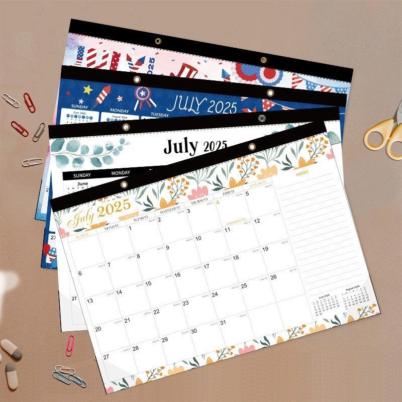 planner 2026 planner 2025-2026 18 เดือนภาษาอังกฤษปฏิทินติดผนังปฏิทินวางแผนทํางานแผนนาฬิกาบันทึกปฏิทิ