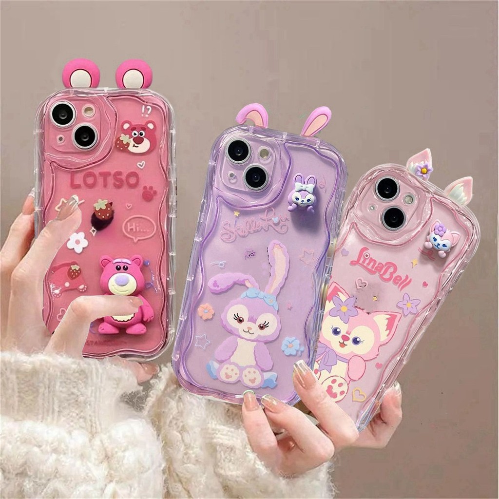 3D StellaLouLotsoสําหรับRealme 13 14 15 PRO 15T C75 C71 C65 C63 C61 C51 C53 C55 C35 C33 12 PROMAXนุ่