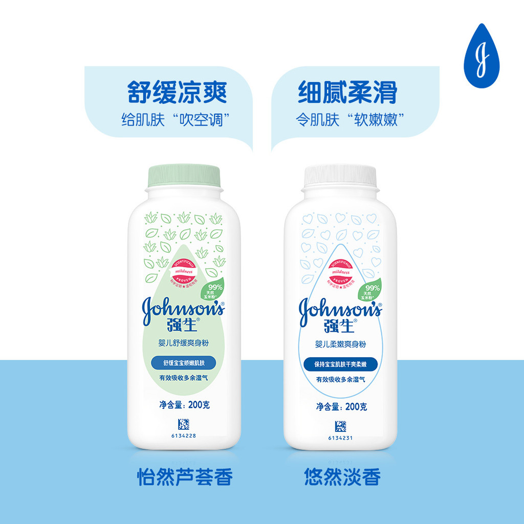Spot Goods#Johnson's Baby Powder Baby Powder Children's Powder Corn Powder0115hw