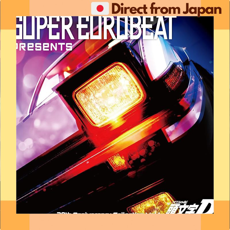 SUPER EUROBEAT Initial D 30th Anniversary Collection Vol 1 Non Stop Mix 2CD [Japan Shipped]