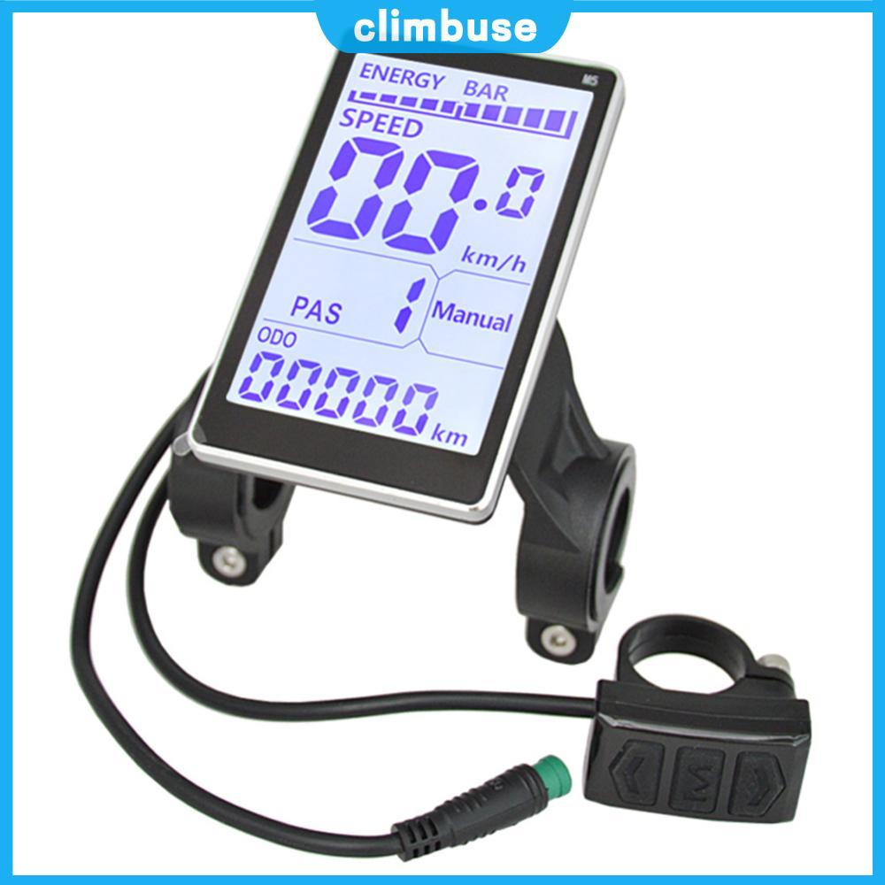E-Bike Display LCD สําหรับจักรยานไฟฟ้าและชิ้นส่วนMountain Bike