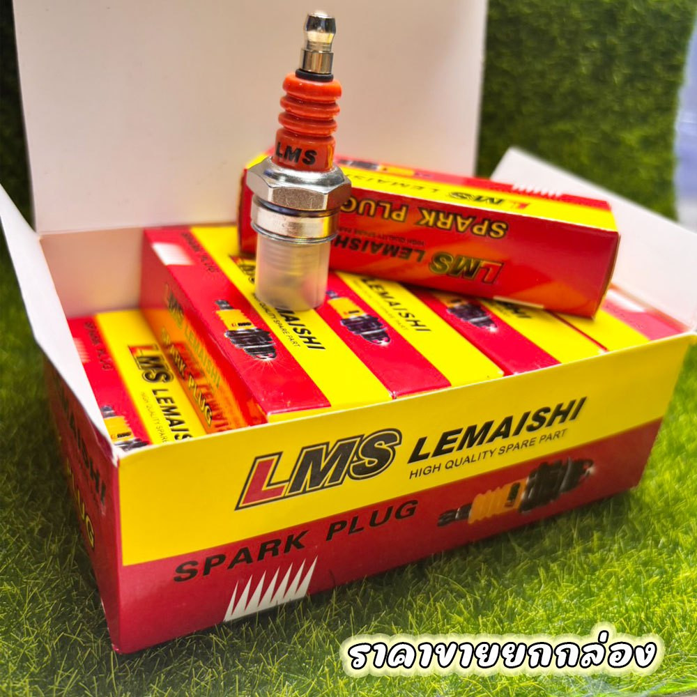 ยกกล่อง10หัว [พร้อมส่ง] หัวเทียน 3 เสา L7T 2 จังหวะ สําหรับตัดน้ํามันเบนซิน หัวเทียน เครื่องยนต์ 2จังหวะ (XX128)
