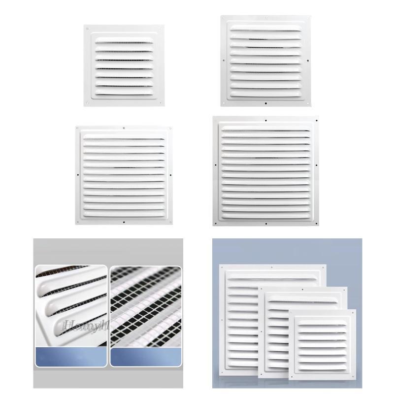 [Homyl1] ฝาครอบช่องระบายอากาศอลูมิเนียม Air Vent Grille Air Return Grill Air Vent Louver สําหรับเพดานโรงรถ Rvs ห้องน้ําบ้าน