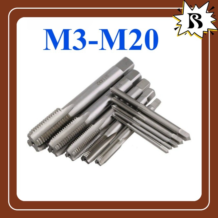 Machine Tap (ป้องกันฟัน) Machine Straight Slot Tapping Bit M3-M20 YCB-HD