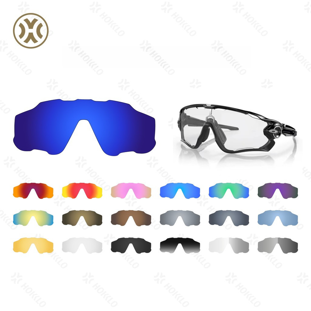 Hokklo เลนส์เปลี่ยนโพลาไรซ์สําหรับ Jawbreaker OO9290/Jawbreaker Asian Fit OO9270 Sunglass Frame- มากกว่า 19 สี