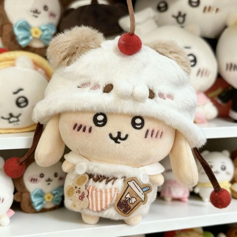 【พร้อมส่ง】จี้กระเป๋า Chikawa chikawa Chiikawa chikawa chikawa chikawa ตุ๊กตาแปดตัวเล็กๆ