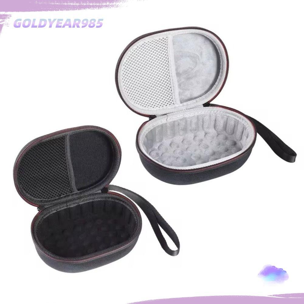 GOLDYEAR985 Carring ฝาครอบป้องกันเมาส์,ถุงเก็บเมาส์ EVA กันน้ํา,แบบพกพาสีดํากันฝุ่นเม้าส์ Hard สําหร