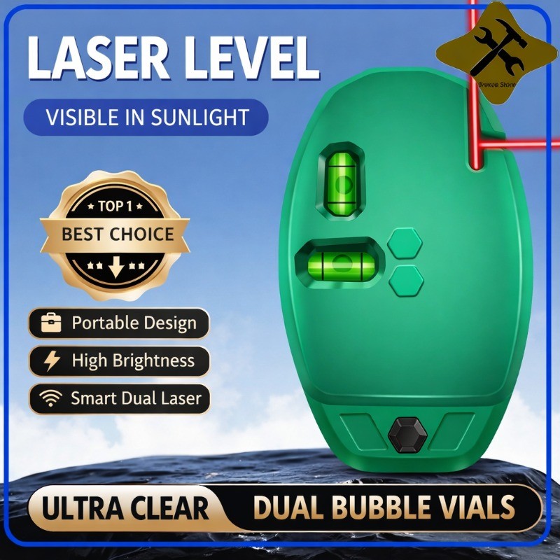 90° ระดับเลเซอร์มุมขวาพร้อมเส้นสีแดงที่สว่างสดใสสูงเครื่องหมายเส้นความแม่นยําสูง