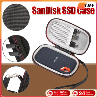 ส่งจากกทม！กระเป๋าเคสแข็งเก็บSan Disk 250GB 500GB 1TB 2TB SSD…