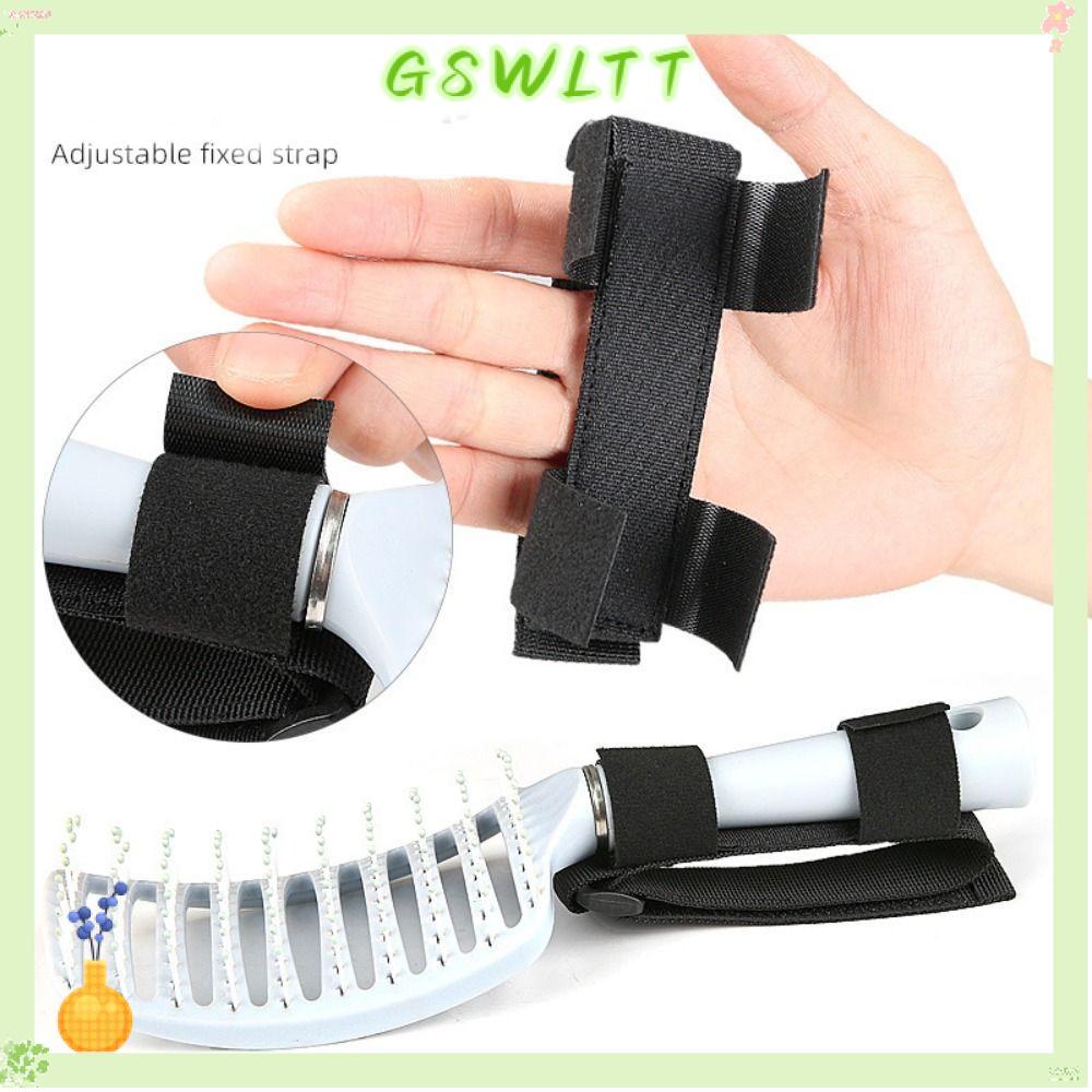 GSWLTT Adaptive Utensils, Adjustable Hand Tremors Eating Utensils, Ergonomic Non Slip Easy Grip Hold