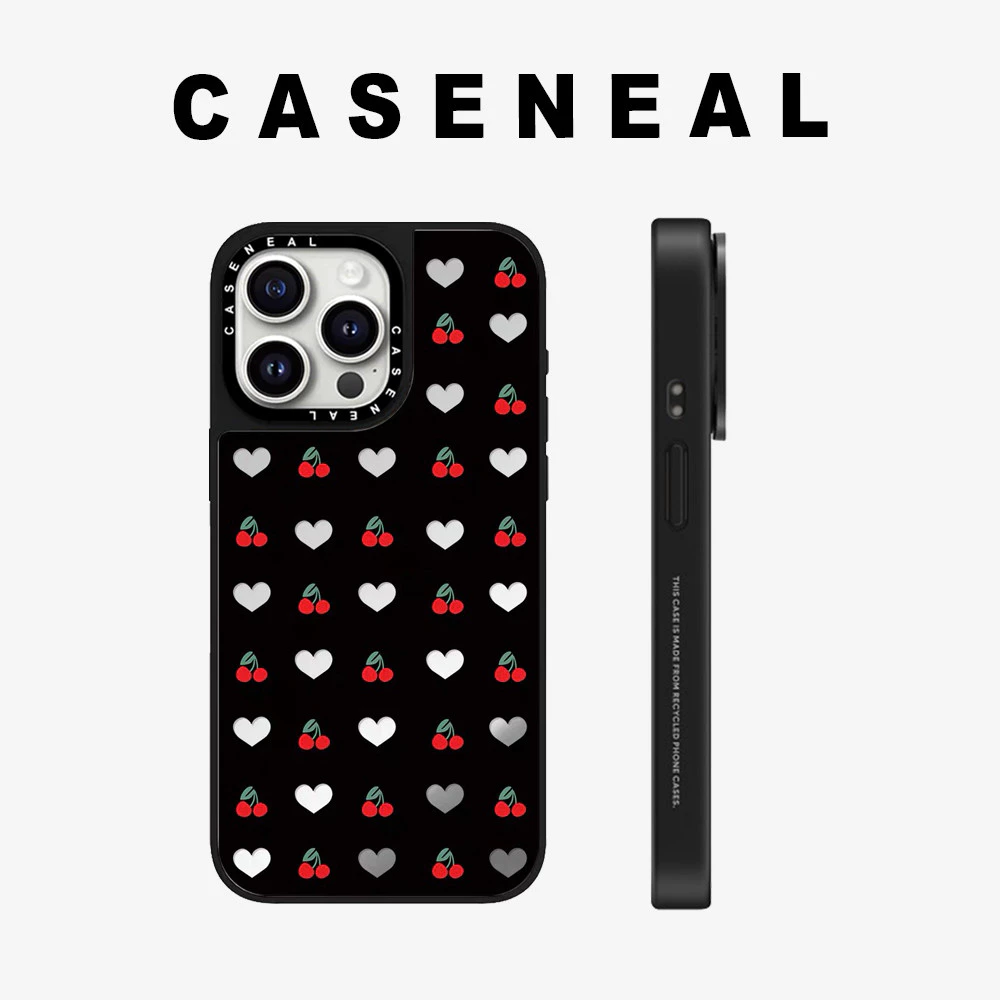 Drop proof CASENEALเคสโทรศัพท์สําหรับiPhone 17ProMax 17pro 17 air 16promax 16 15promax 15 14promax 13 13Promaxเคสแข็งน่ารักCherry 12PromaxกรณีiPhone 11คุณภาพสูง
