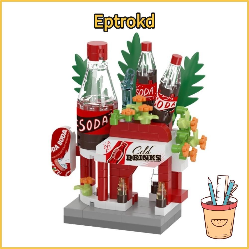 EPTRO Mini Shop Blocks, Micro Blocks Building Blocks City Building Blocks, Mini Micro Block ของเล่นเ