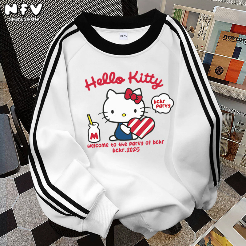 [ของพร้อมส่ง ส่งใน 24 ชั่วโมง]NFV แนวอินเทรนสไตล์เกาหลี✨ เสื้อฮู้ดคุณภาพสูง ใส่สบาย oversize ผ้าฝ้าย YG585