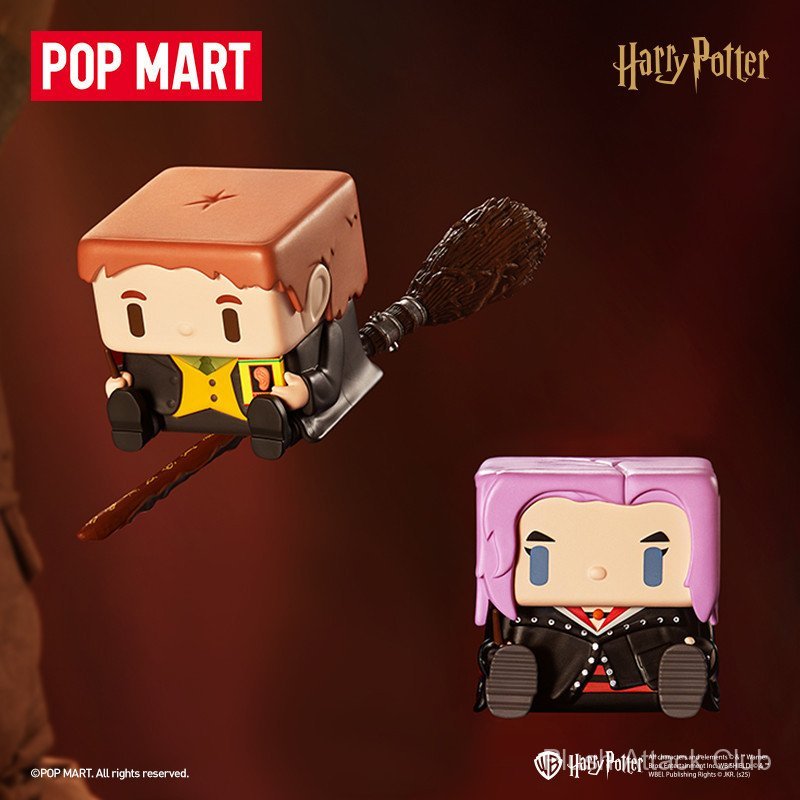 P POPMART POPMART Harry Potter POP CUBE-1 Series รูป Mystery Box ตกแต่ง