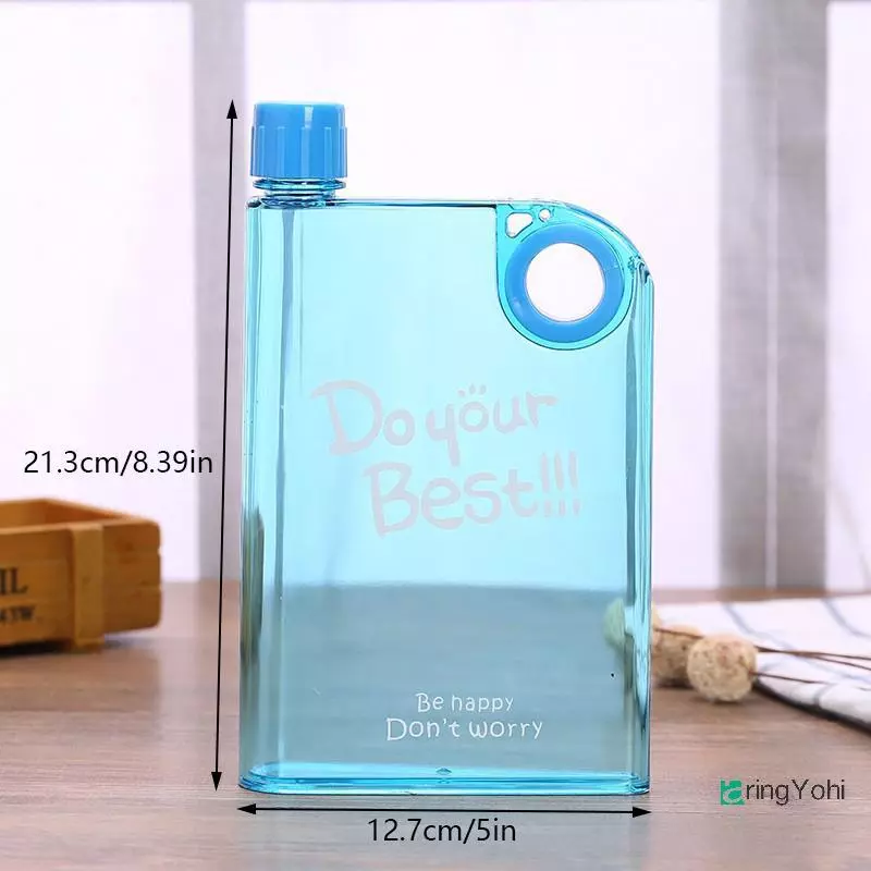 ขวดน้ำแบน AringYohi 380ML พกพา thumbnail 10