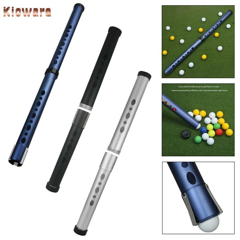 ตระกร้าเก็บลูกกอล์ฟจากอลูมิเนียม พกพาสะดวก ความจุมาก เครื่องมือง่ายๆสำหรับนักกอล์ฟ เป็นของขวัญที่ดี