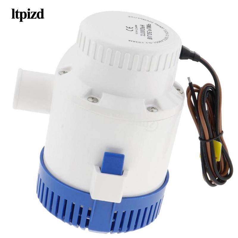 Garende ปั๊มน้ําท้องเรือไฟฟ้าสําหรับตกปลาเรือเรือล่องเรือเรือยอชท์ 3700GPH 24V