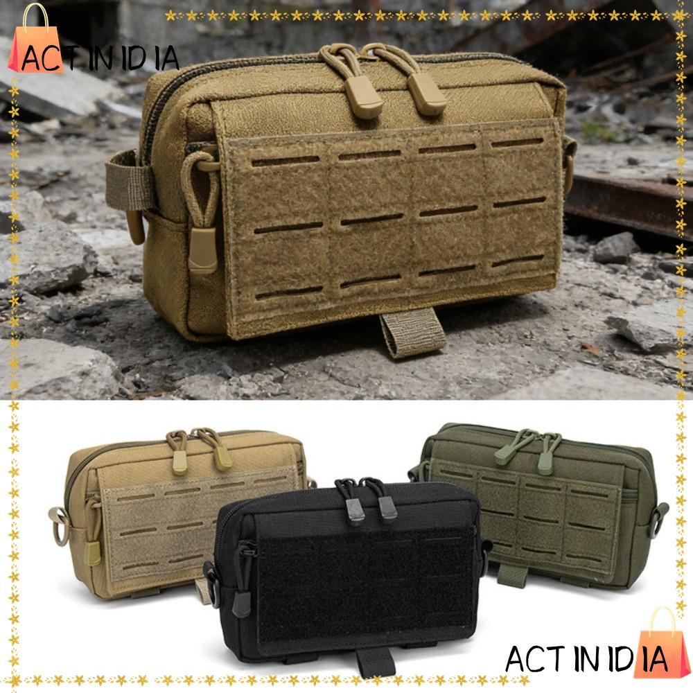 ACTINIDIARA EDC Utility Bag กระเป๋าเครื่องมือยูทิลิตี้สำรองกลางแจ้ง ใช้เป็นสายข้างหรือคาดเอวได้ดีสำหรับกิจกรรมกลางแจ้ง