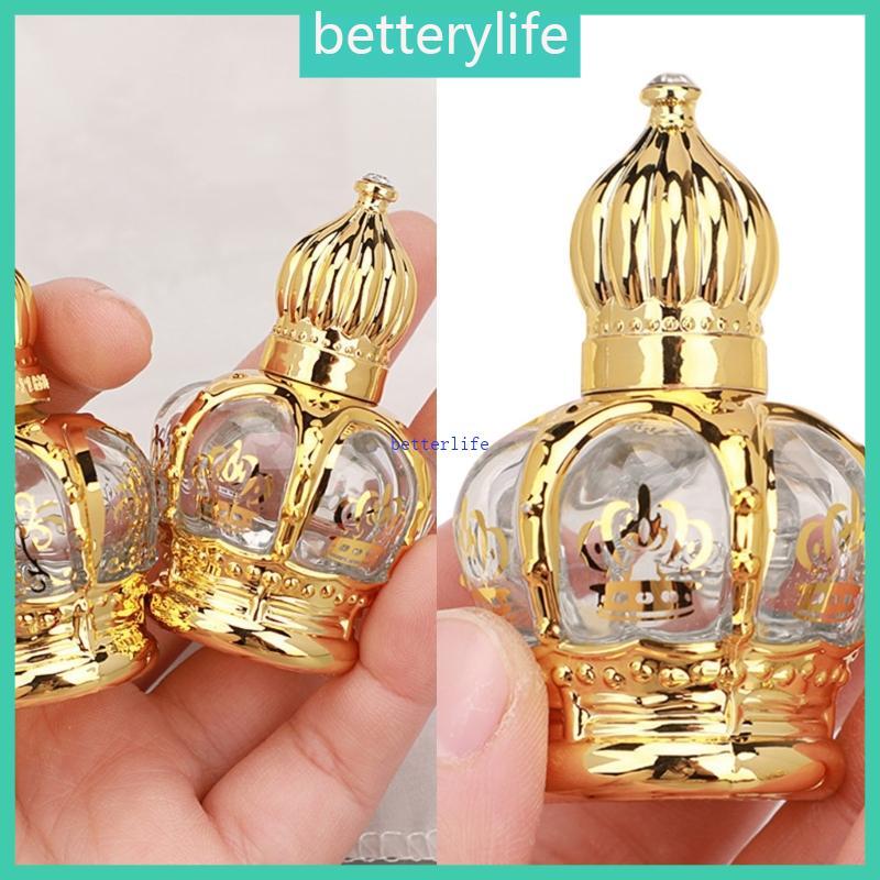 BTF 15ml เครื่องจ่ายขวดลูกกลิ้งขวดเปล่ารีฟิลวินเทจ