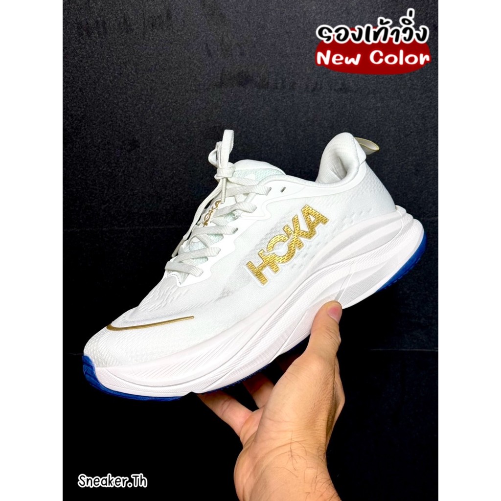 รองเท้าวิ่ง Hoga SkyFlow ส้นหนา พื้นนุ่ม สบายสำหรับการออกกำลังกาย