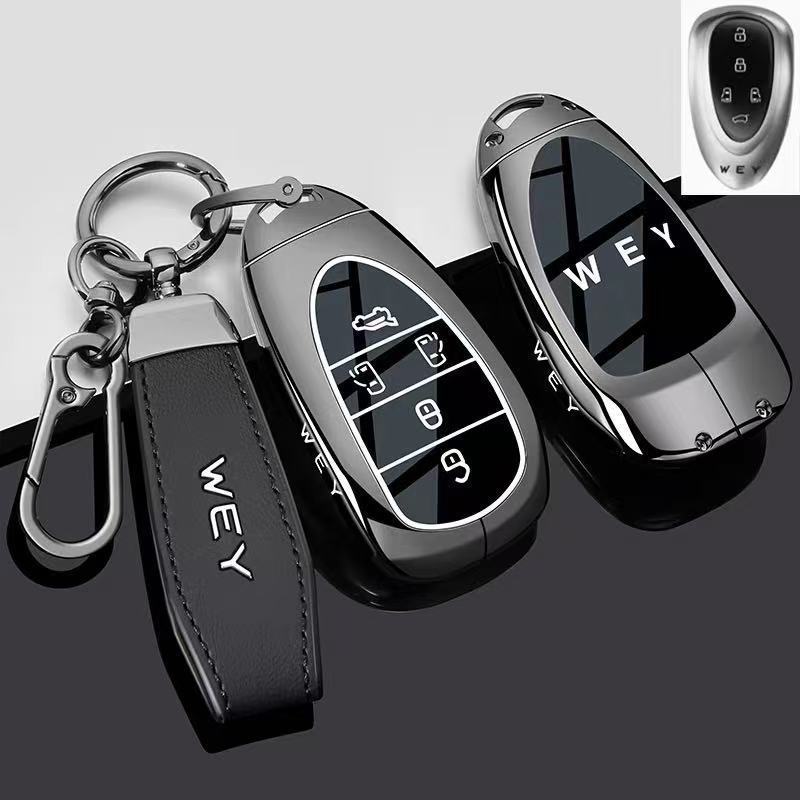 ฝาครอบกุญแจ WEY G9 WEY 07 Weipai GWM WEY80 Latte Mocha Blue Mountain Car Bag Buckle Shell