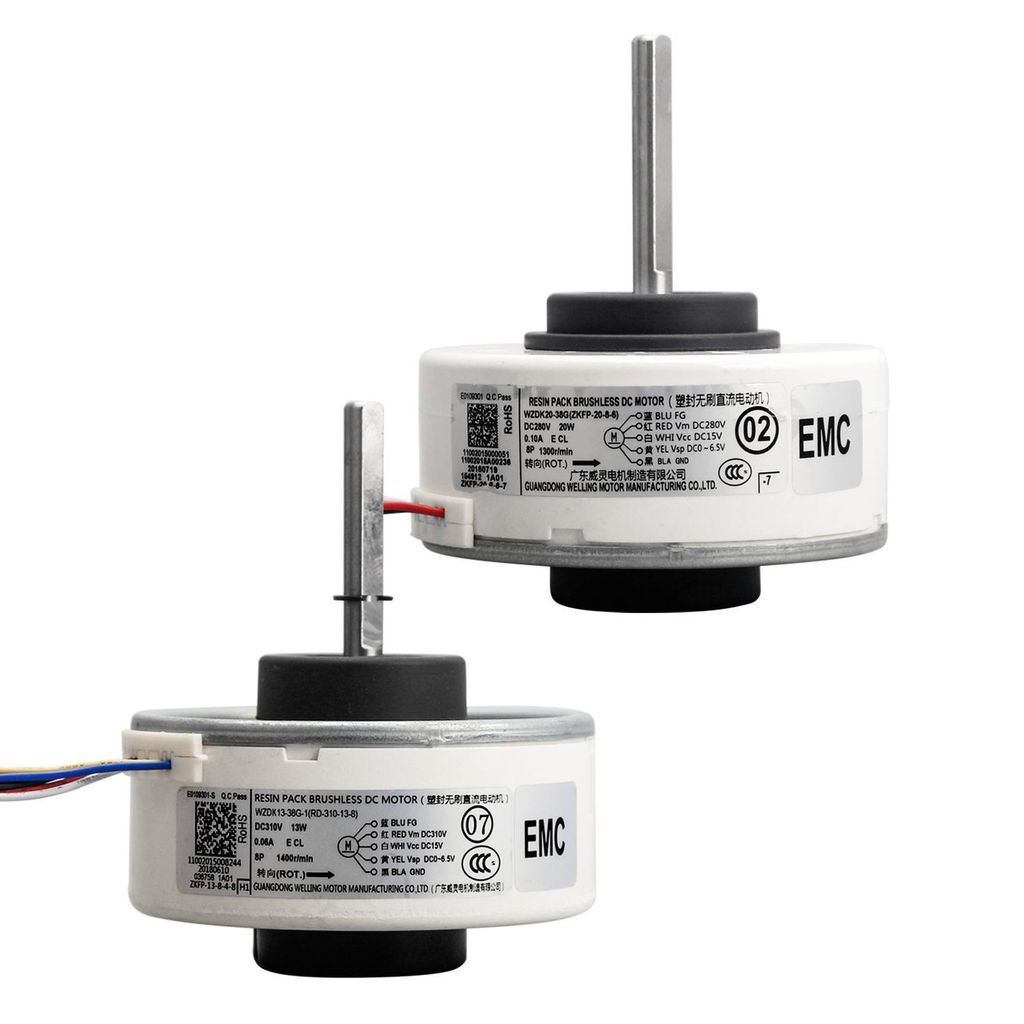 มอเตอร์ DC สำหรับแอร์ รุ่น SIC-310-30-1, WZDK20-38G, FN10Q-ZL, ZDK-40-8