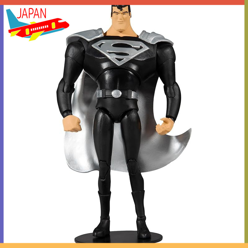 McFarlane Toys DC Comics Multiverse 7-Inch Action Figure "Superman Animated Series" Superman Black S