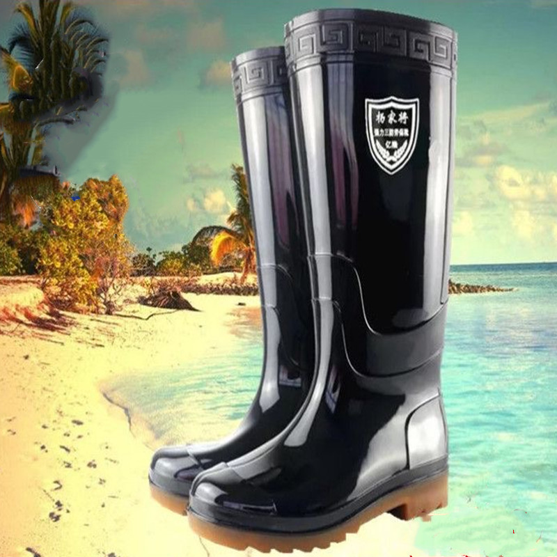 รองเท้าบู้ท pvc Rain Boots pvc ใส่ทำสวน ทำนา ลุยน้ำได้สบาย กันน้ำ กันลื่น ทนทานและแข็งแรง