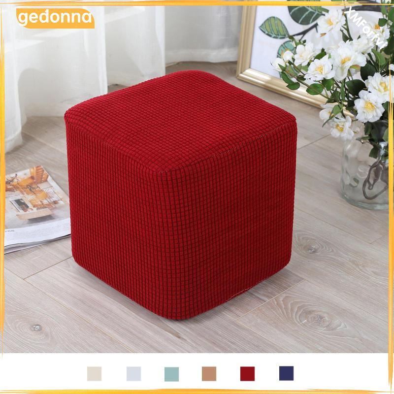 [gedonna] Ottoman Covers Slipcover Polyester Ottoman Slipcover สี่เหลี่ยมผืนผ้า Ottoman Covers