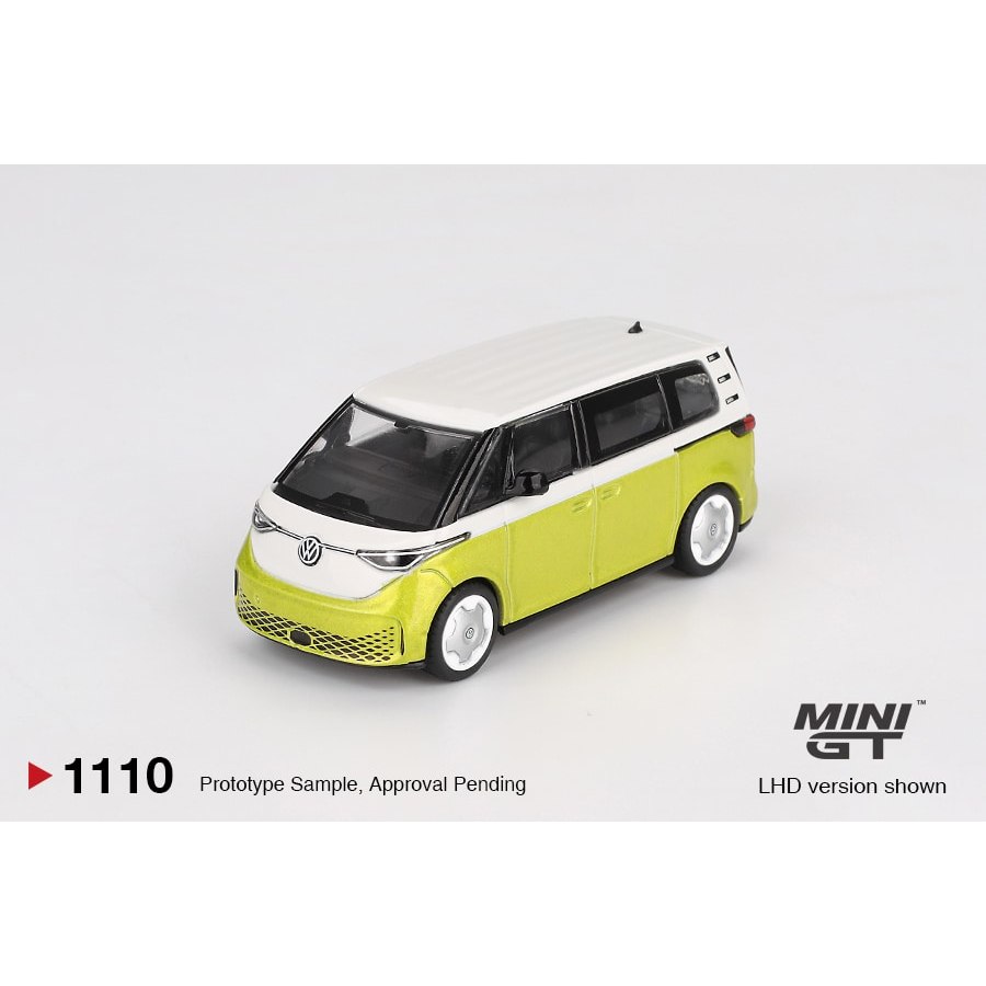 MINI GT No.1110 Volkswagen ID.Buzz Candy White / Pomelo Yellow MGT01110