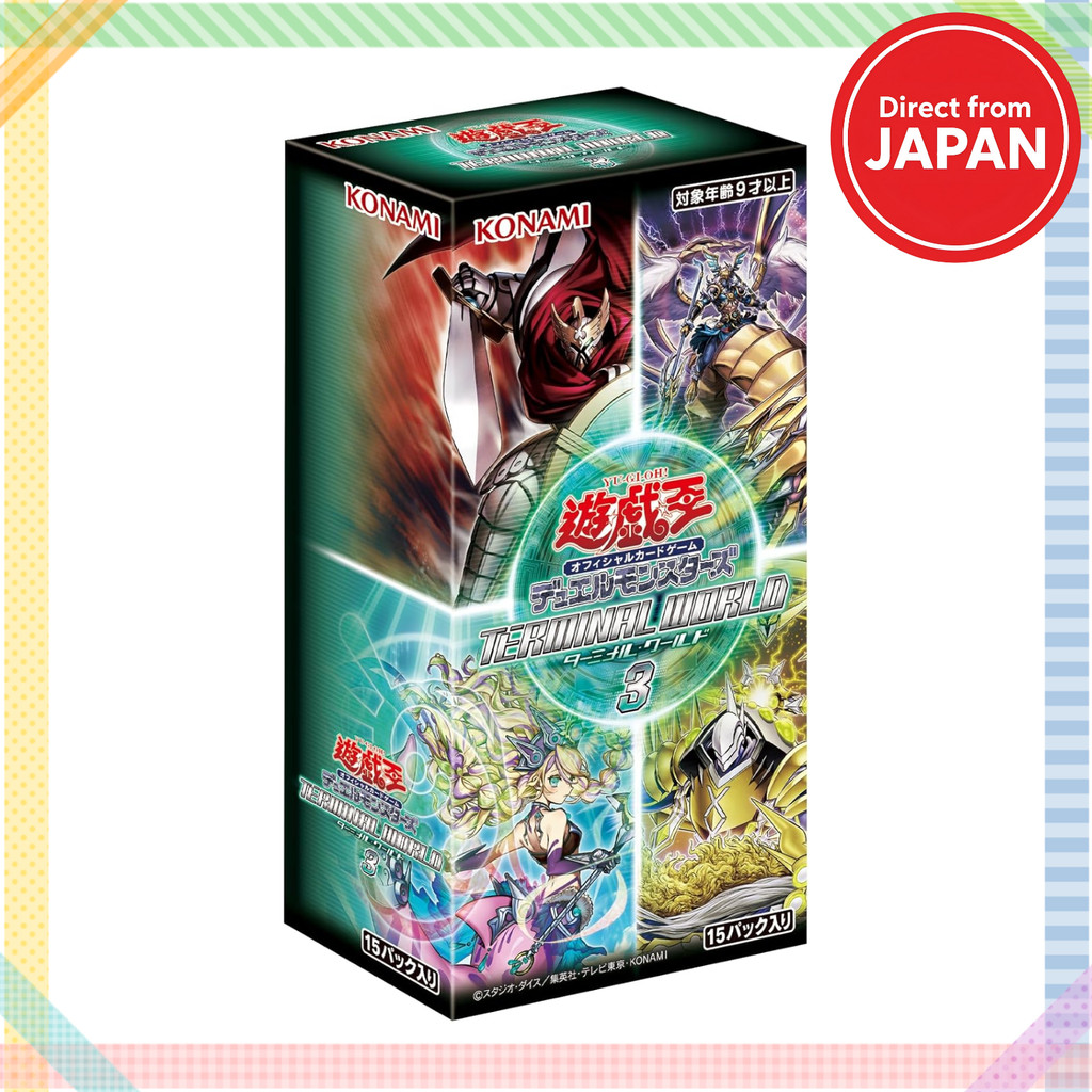 KONAMI Yu-Gi-Oh! OCG Duel Monsters TERMINAL WORLD 3 BOX