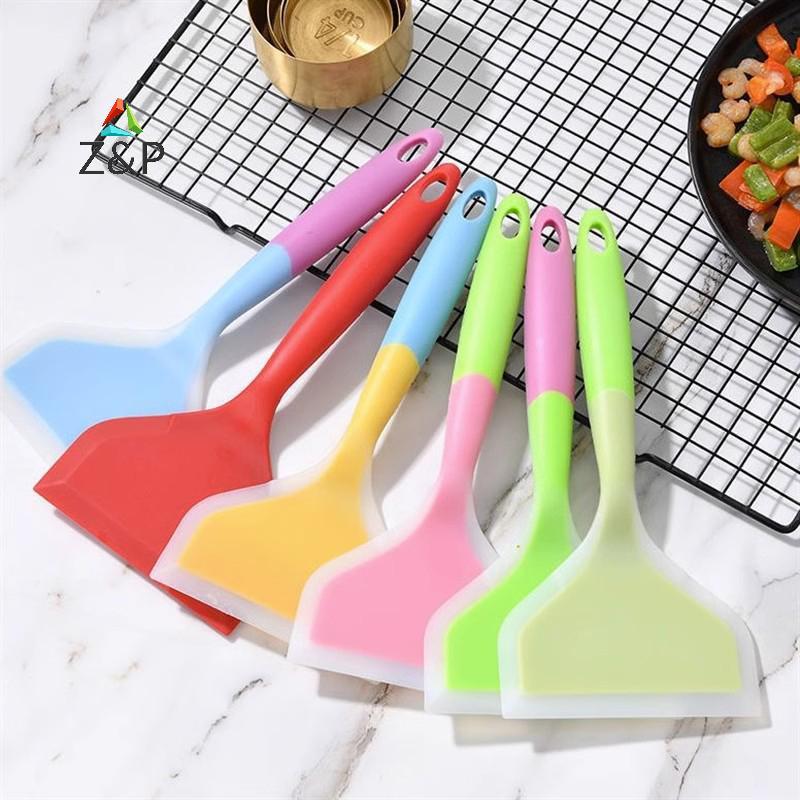 Z&P ไม้พายซิลิโคนเครื่องมือ Non-sti Shovel เครื่องครัว Tamagoyaki Turner ไข่เจียว Pan Non Sti Turners อาหารทําอาหารที่บ้าน COD
