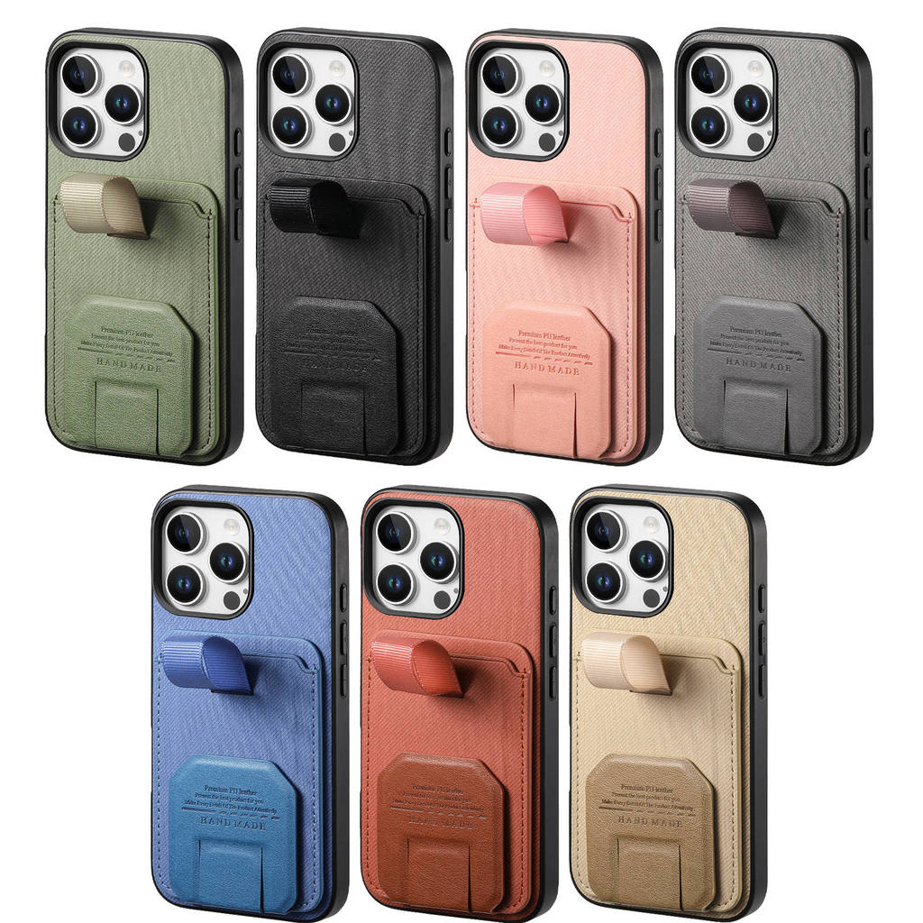 ทอผ้าเทปเคสโทรศัพท์พร้อมช่องใส่การ์ดและขาตั้งสําหรับRealme NEO 7X 13 14 15T 15 C65 C75 GT8 P3 Pro + 