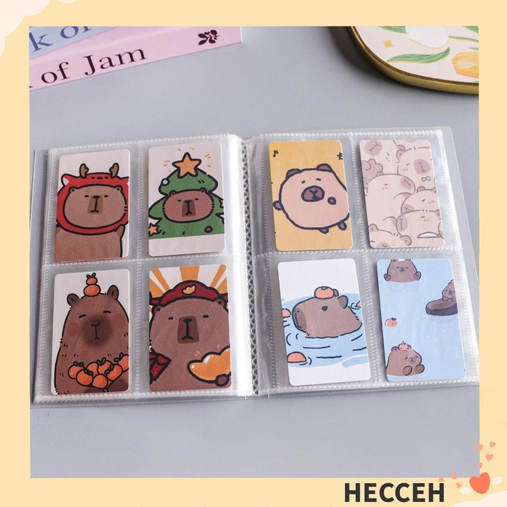 หนังสือสะสมหน้า HECCEH, อัลบั้มภาพโปร่งใสหลายกระเป๋า INS, ของขวัญสมุดสะสมการ์ดคั่นระหว่างหน้าฝ้าขนาด 3 นิ้วแบบพกพา