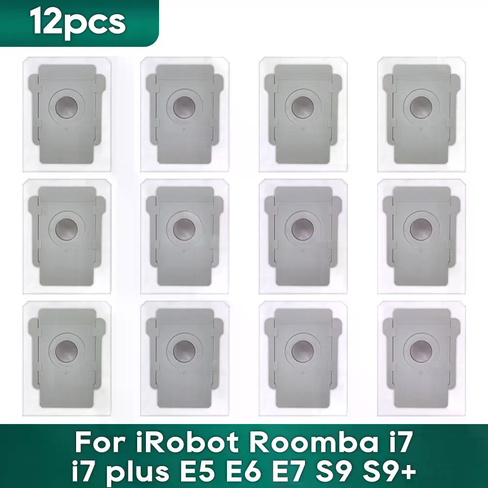 ถุงเก็บฝุ่นสําหรับ iRobot Roomba i7 i3 + i3 i4 i4 + i6+ i6 i7+ s9 + E5 E6 Combo j7+ Combo i8 อุปกรณ์