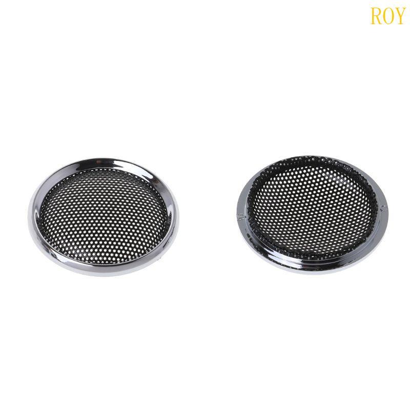 ROY 2x ลําโพงอุปกรณ์เสริม 36 มม.ลําโพง Grille ลําโพงสําหรับป้องกันพูด