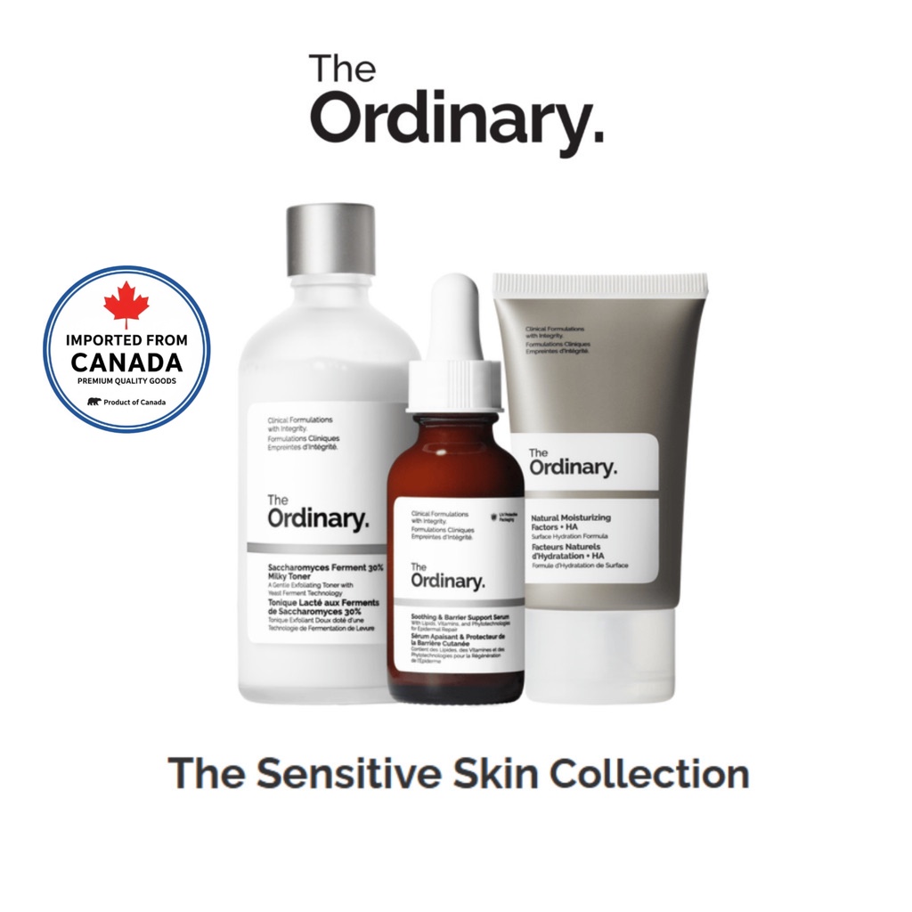 The Ordianry The Sensitive Skin Collection ชุดผลิตภัณฑ์สำหรับผิวบอบบางแพ้ง่าย
