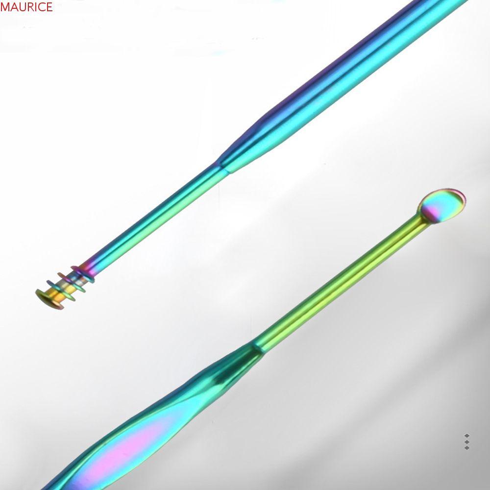 MAURICE กําจัดขี้หูมัลติฟังก์ชั่นสแตนเลสเครื่องมือความงามหู Curette