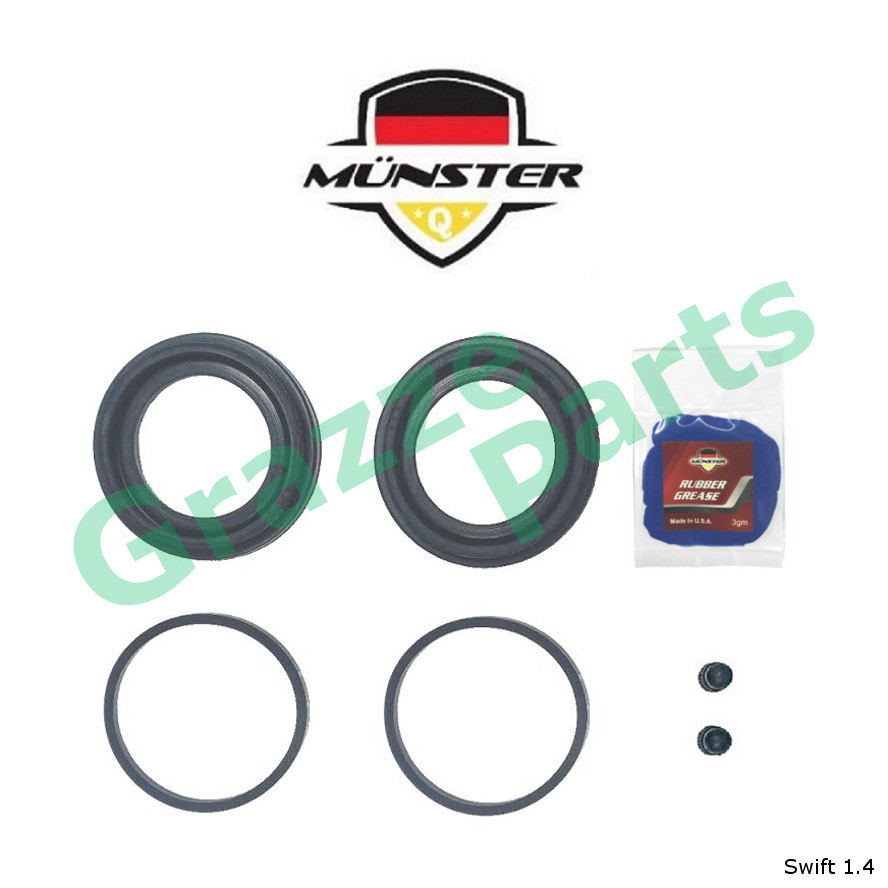 Münster Disc เบรค Caliper ชุดซ่อมด้านหน้า 55830-58M00X - 54 มม. Suzuki Swift 1.4 2013 ZC32S ZC62S ZC