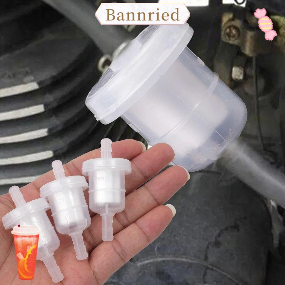 BANNRIEDSG 1/2/5/10 ชิ้นกรองเบนซิน,สําหรับรถสกู๊ตเตอร์ Dirt Bike ATV 110/125/150/175/200 เครื่องยนต์ตัวกรองรถจักรยานยนต์, ถ้วยน้ํามัน Polymer Universal 60 มม.กรองเบนซิน